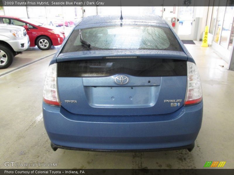 Seaside Blue Pearl / Dark Gray 2009 Toyota Prius Hybrid