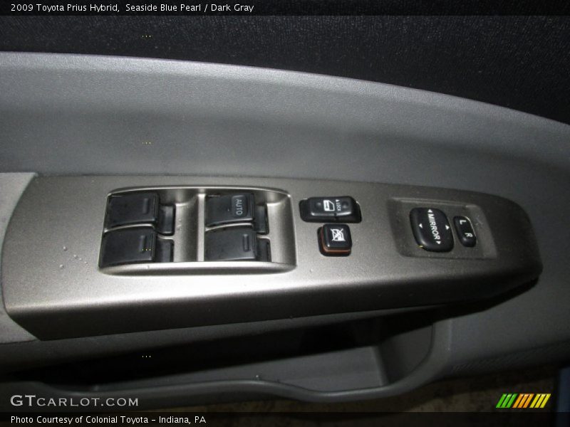 Seaside Blue Pearl / Dark Gray 2009 Toyota Prius Hybrid