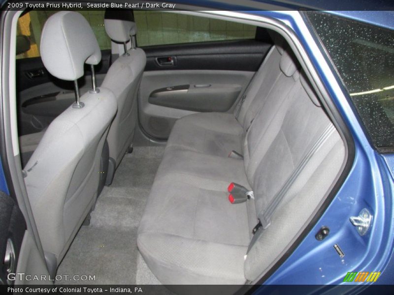 Seaside Blue Pearl / Dark Gray 2009 Toyota Prius Hybrid