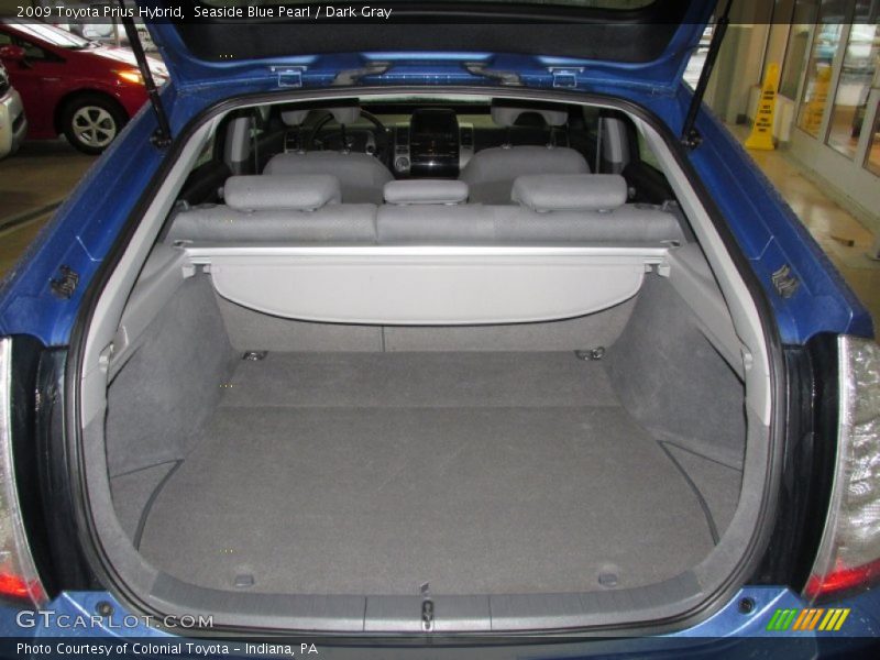 Seaside Blue Pearl / Dark Gray 2009 Toyota Prius Hybrid