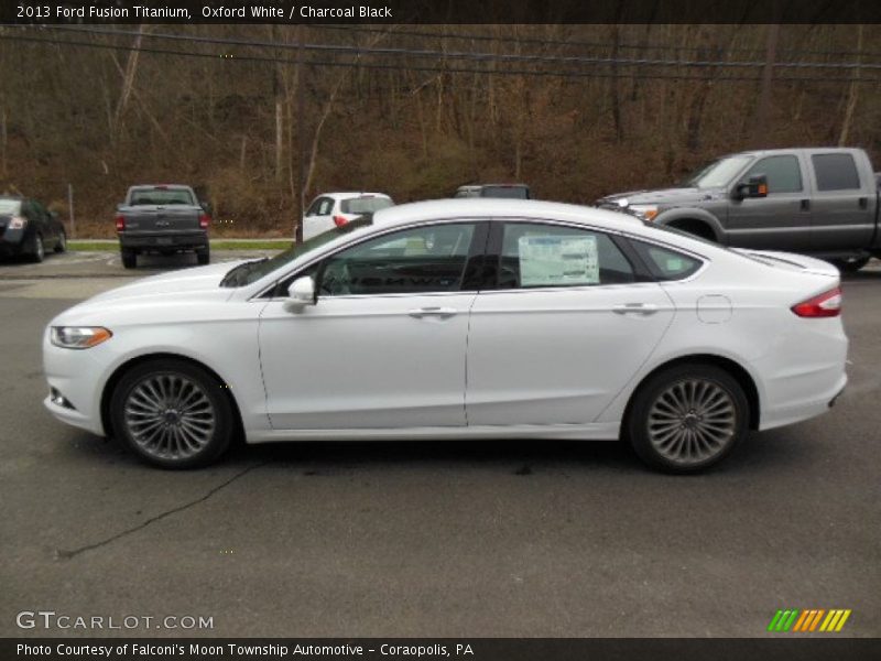  2013 Fusion Titanium Oxford White