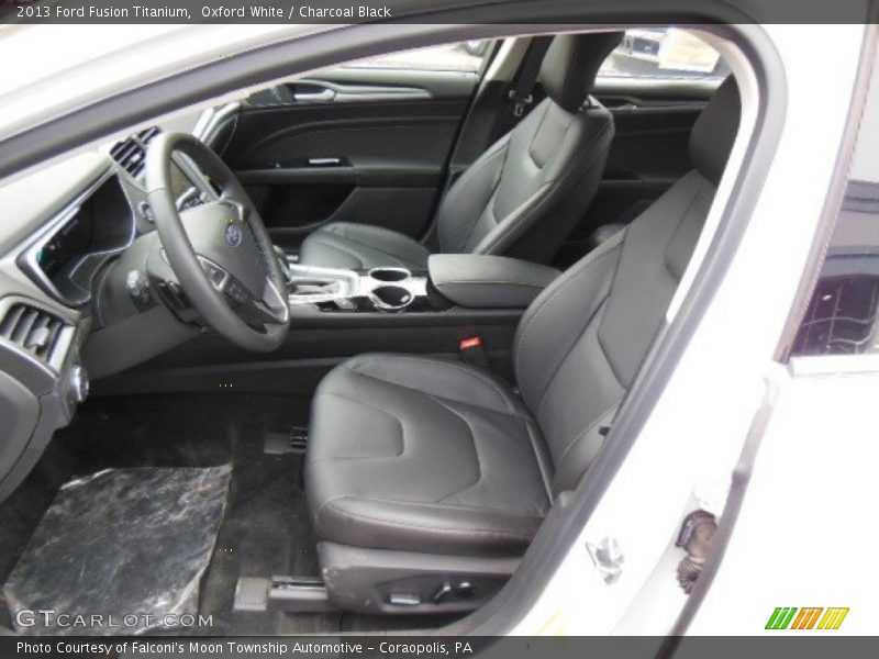 Front Seat of 2013 Fusion Titanium