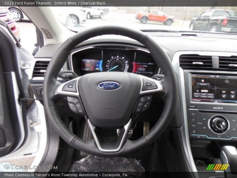  2013 Fusion Titanium Steering Wheel