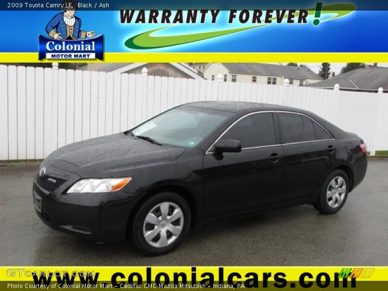 Black / Ash 2009 Toyota Camry LE