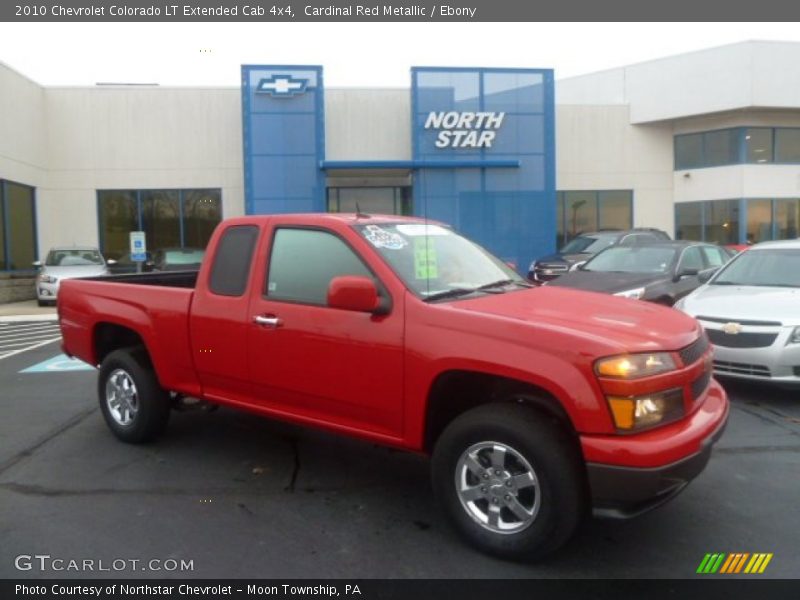 Cardinal Red Metallic / Ebony 2010 Chevrolet Colorado LT Extended Cab 4x4