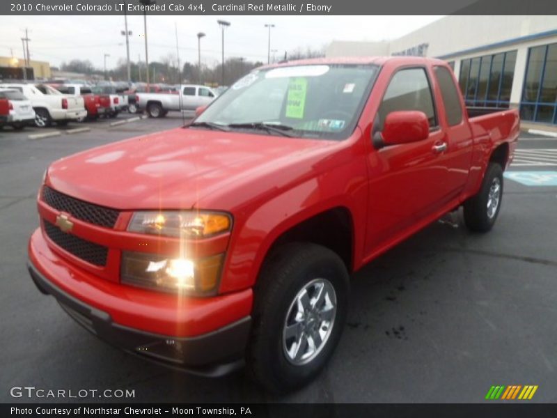 Cardinal Red Metallic / Ebony 2010 Chevrolet Colorado LT Extended Cab 4x4