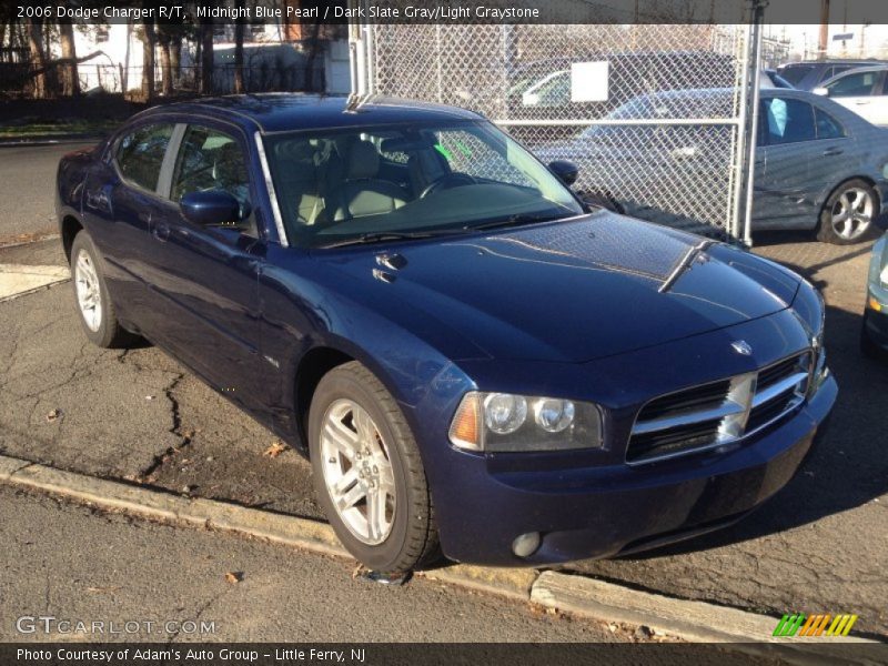Midnight Blue Pearl / Dark Slate Gray/Light Graystone 2006 Dodge Charger R/T