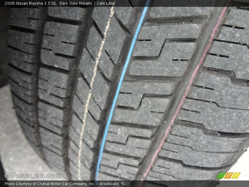 Dark Slate Metallic / Cafe Latte 2008 Nissan Maxima 3.5 SE