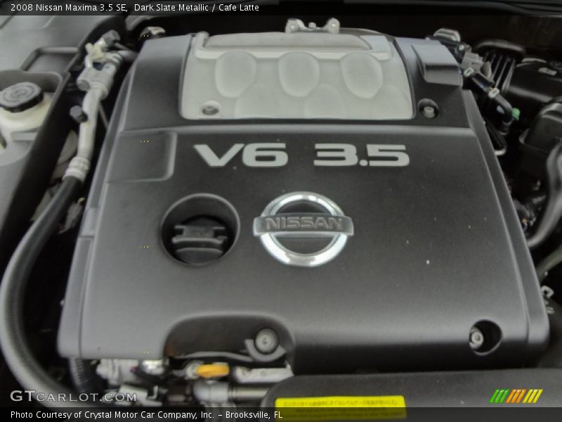 Dark Slate Metallic / Cafe Latte 2008 Nissan Maxima 3.5 SE