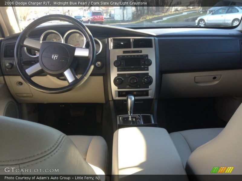 Midnight Blue Pearl / Dark Slate Gray/Light Graystone 2006 Dodge Charger R/T