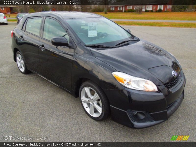 Black Sand Mica / Ash Gray 2009 Toyota Matrix S