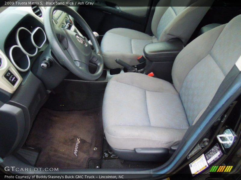 Black Sand Mica / Ash Gray 2009 Toyota Matrix S