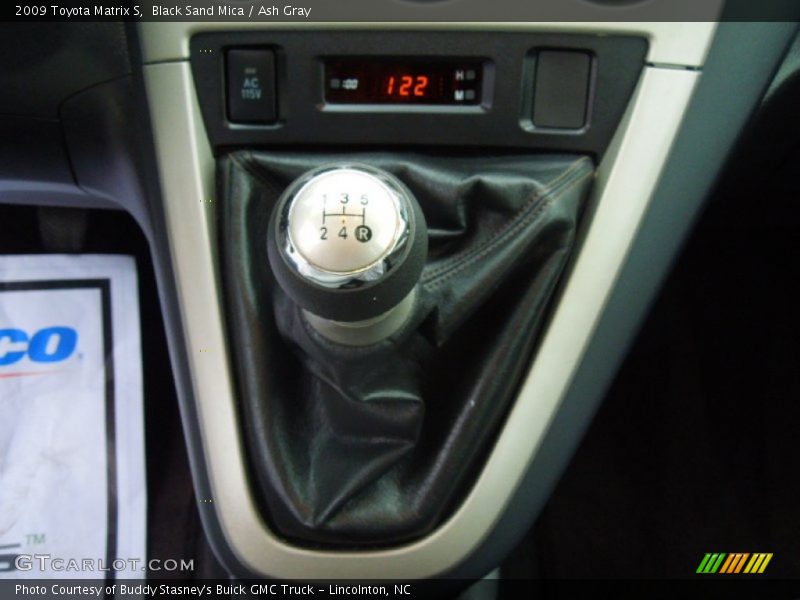 Black Sand Mica / Ash Gray 2009 Toyota Matrix S