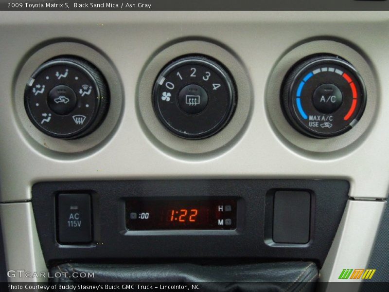 Black Sand Mica / Ash Gray 2009 Toyota Matrix S