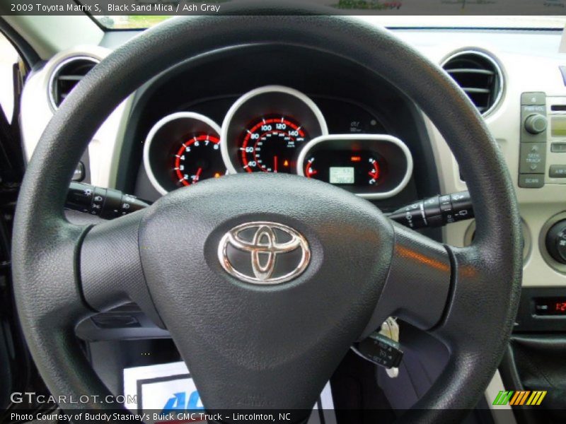 Black Sand Mica / Ash Gray 2009 Toyota Matrix S