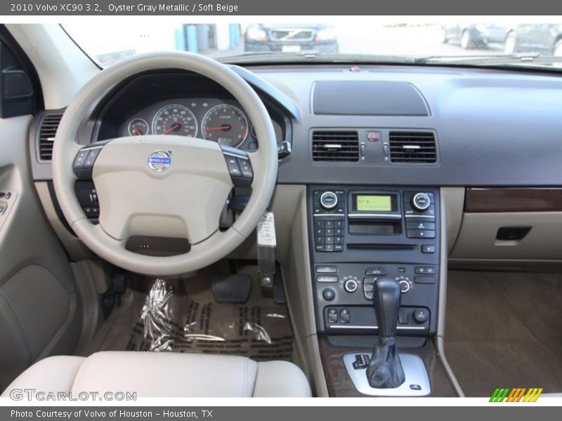 Oyster Gray Metallic / Soft Beige 2010 Volvo XC90 3.2