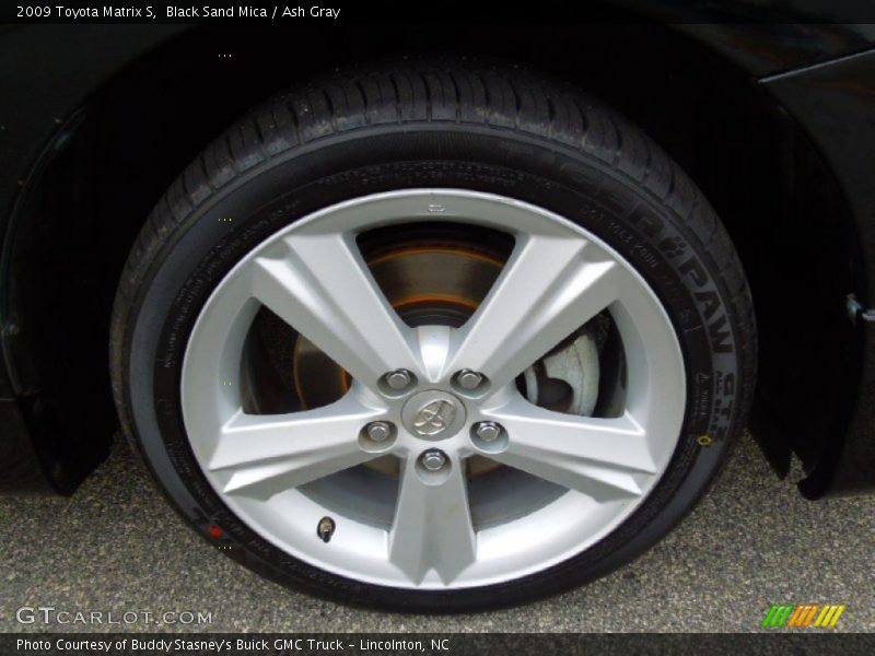 Black Sand Mica / Ash Gray 2009 Toyota Matrix S