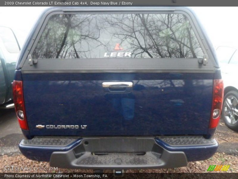 Deep Navy Blue / Ebony 2009 Chevrolet Colorado LT Extended Cab 4x4
