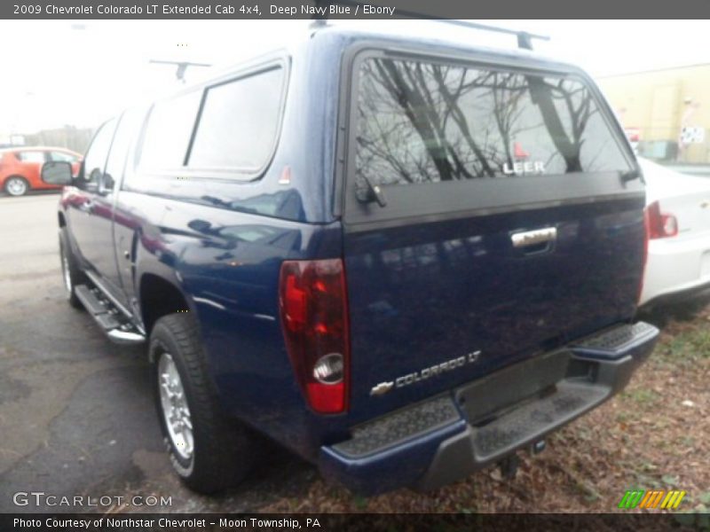 Deep Navy Blue / Ebony 2009 Chevrolet Colorado LT Extended Cab 4x4