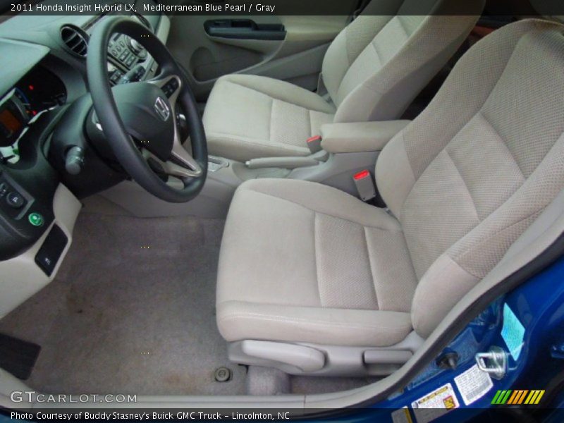  2011 Insight Hybrid LX Gray Interior
