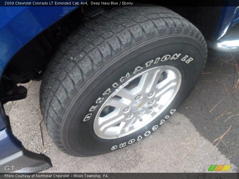 Deep Navy Blue / Ebony 2009 Chevrolet Colorado LT Extended Cab 4x4