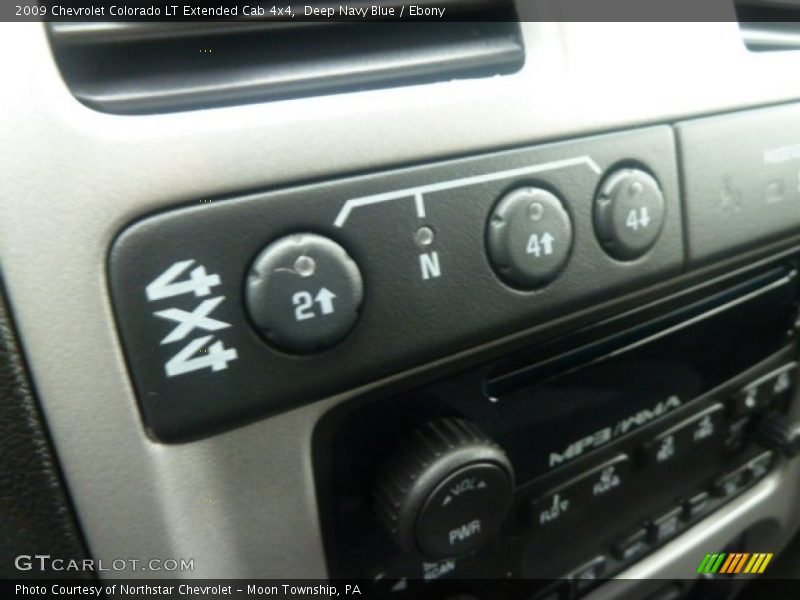 Deep Navy Blue / Ebony 2009 Chevrolet Colorado LT Extended Cab 4x4
