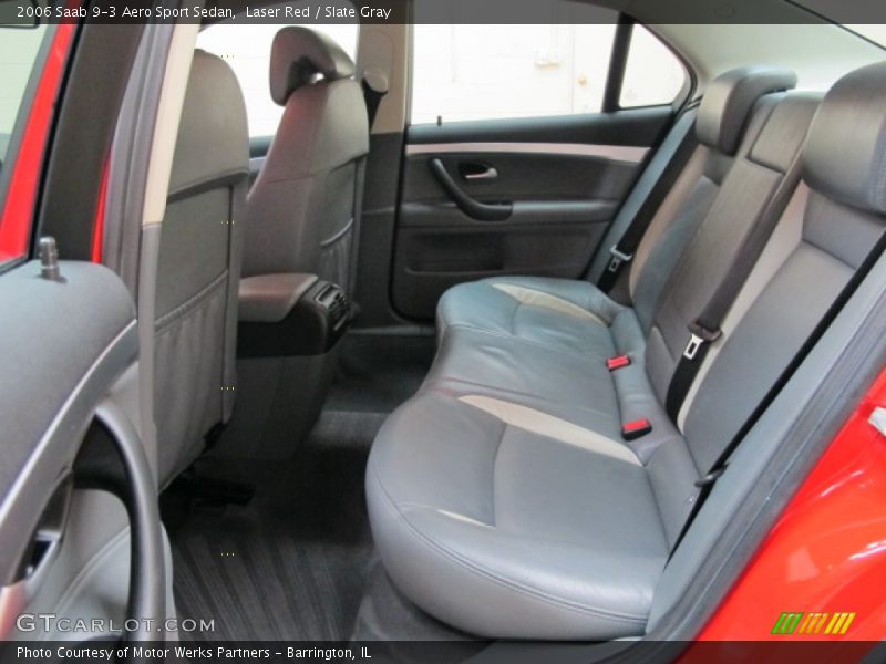 Rear Seat of 2006 9-3 Aero Sport Sedan