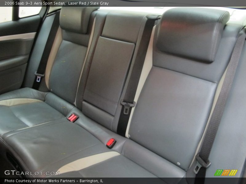 Rear Seat of 2006 9-3 Aero Sport Sedan