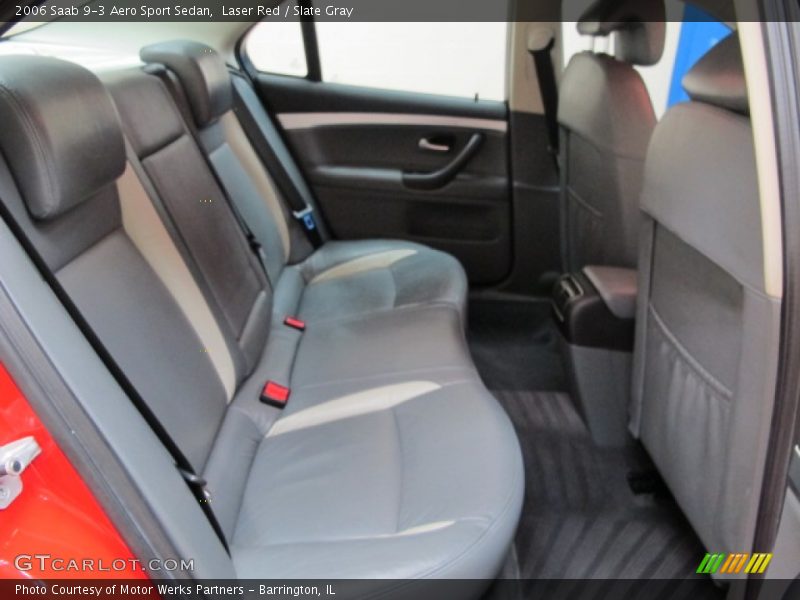 Rear Seat of 2006 9-3 Aero Sport Sedan