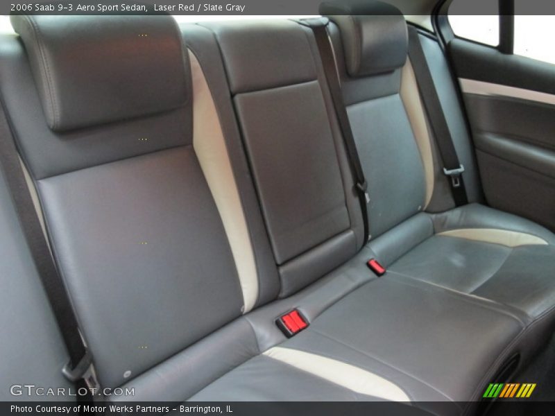 Rear Seat of 2006 9-3 Aero Sport Sedan