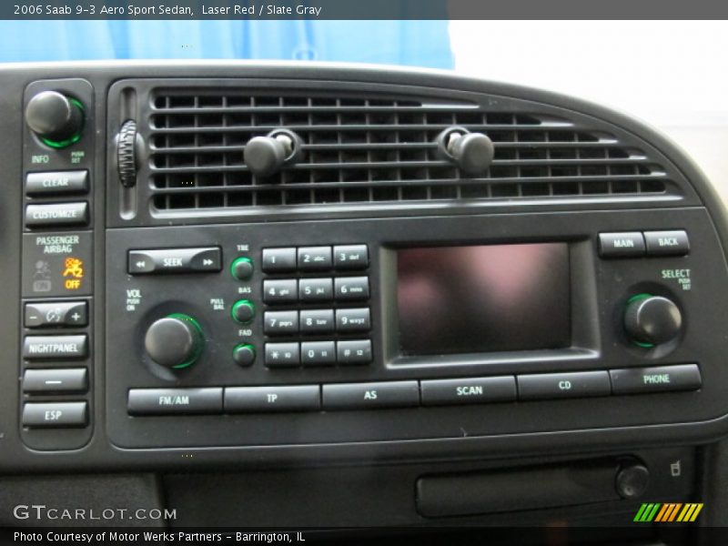 Controls of 2006 9-3 Aero Sport Sedan