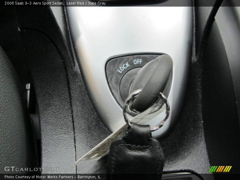 Keys of 2006 9-3 Aero Sport Sedan