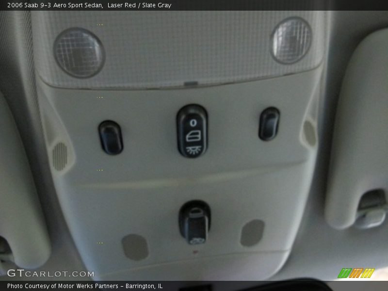 Laser Red / Slate Gray 2006 Saab 9-3 Aero Sport Sedan