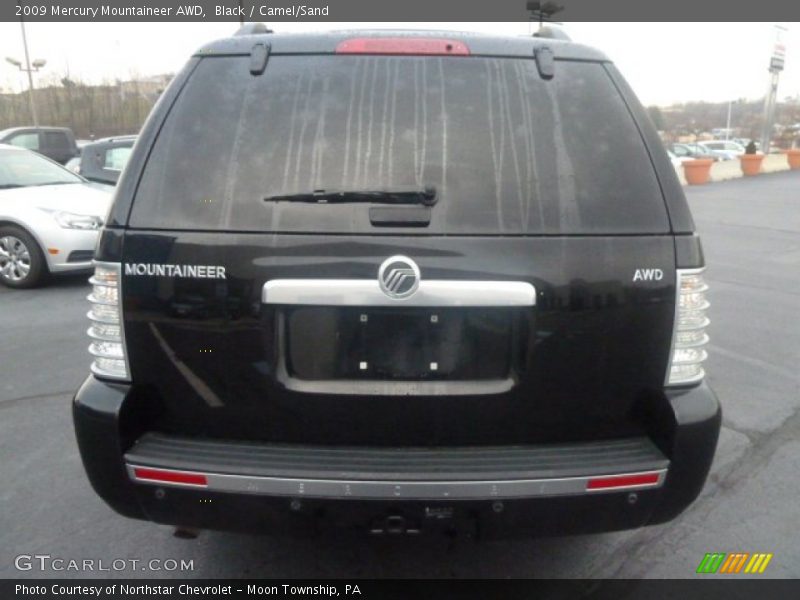 Black / Camel/Sand 2009 Mercury Mountaineer AWD