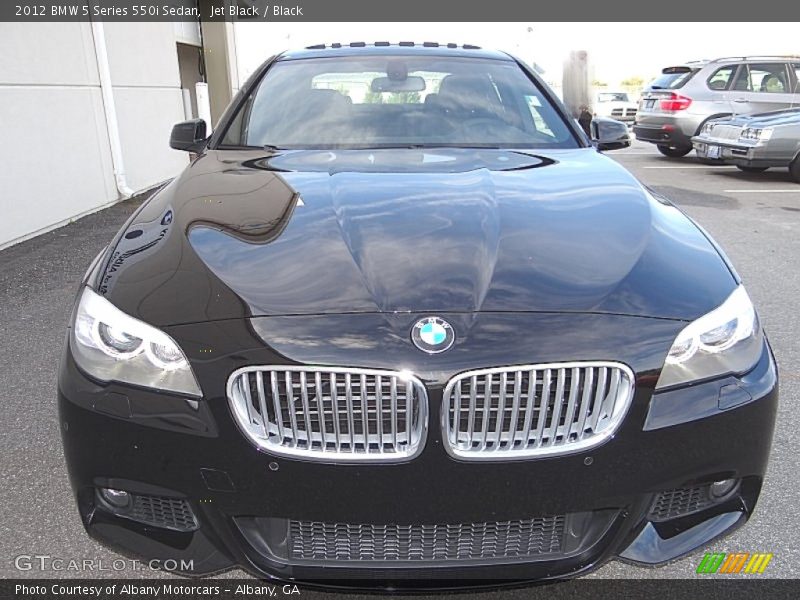 Jet Black / Black 2012 BMW 5 Series 550i Sedan