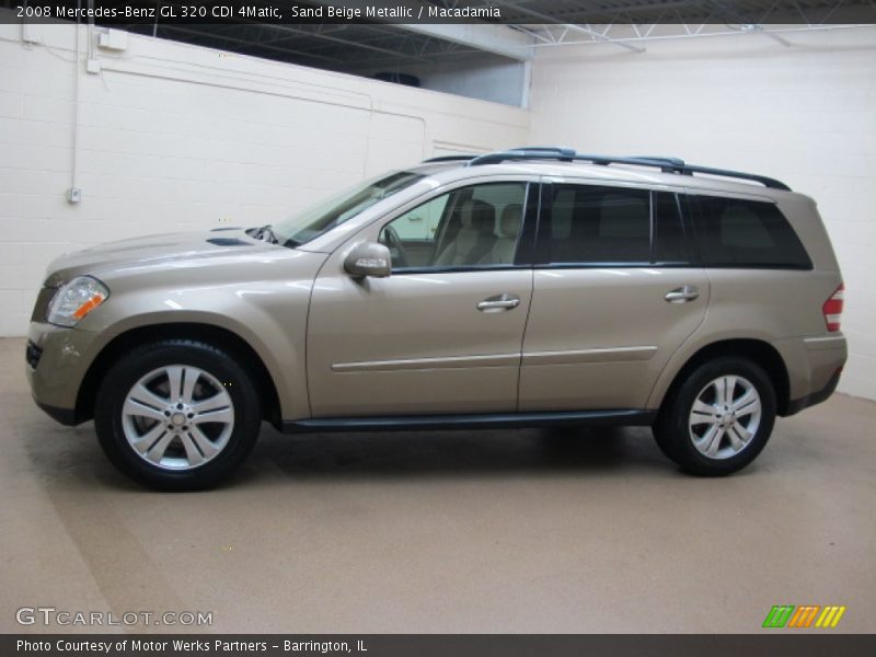 Sand Beige Metallic / Macadamia 2008 Mercedes-Benz GL 320 CDI 4Matic
