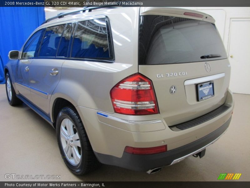 Sand Beige Metallic / Macadamia 2008 Mercedes-Benz GL 320 CDI 4Matic