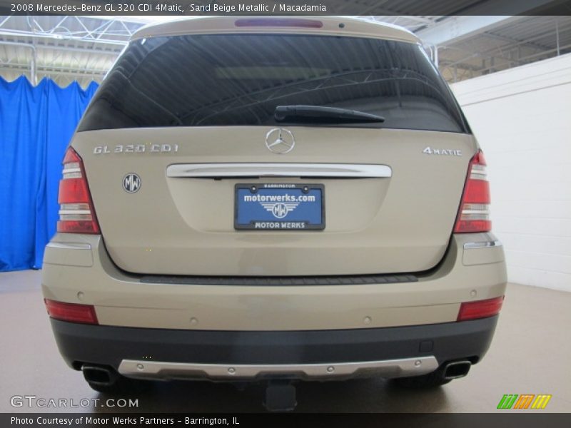 Sand Beige Metallic / Macadamia 2008 Mercedes-Benz GL 320 CDI 4Matic