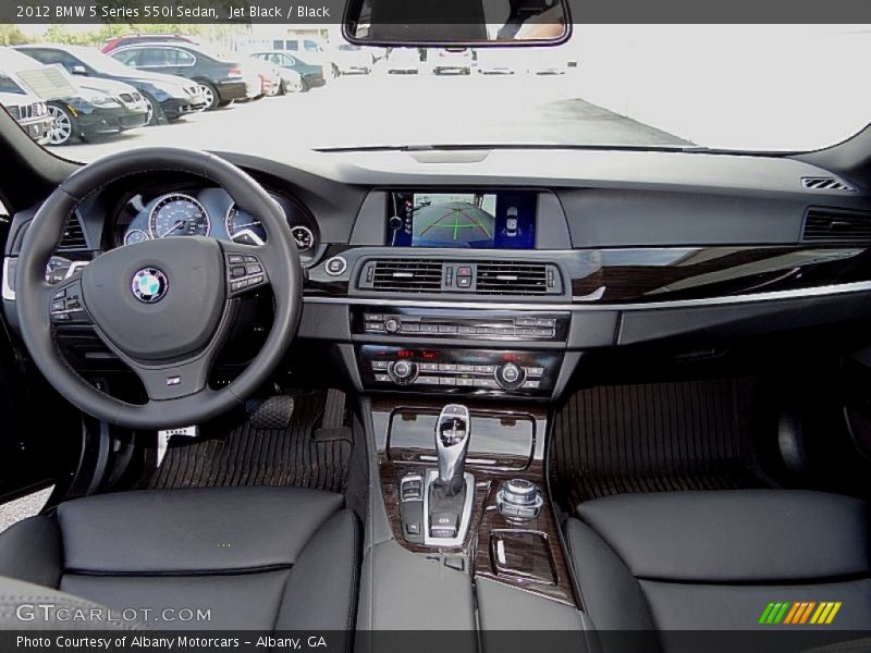 Jet Black / Black 2012 BMW 5 Series 550i Sedan