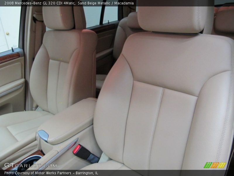 Sand Beige Metallic / Macadamia 2008 Mercedes-Benz GL 320 CDI 4Matic