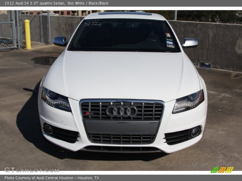 Ibis White / Black/Black 2012 Audi S4 3.0T quattro Sedan