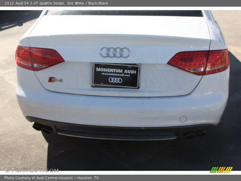 Ibis White / Black/Black 2012 Audi S4 3.0T quattro Sedan