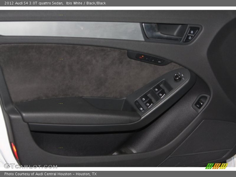 Ibis White / Black/Black 2012 Audi S4 3.0T quattro Sedan
