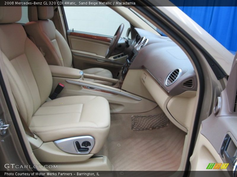 Sand Beige Metallic / Macadamia 2008 Mercedes-Benz GL 320 CDI 4Matic