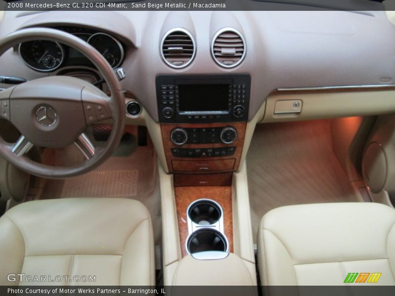 Sand Beige Metallic / Macadamia 2008 Mercedes-Benz GL 320 CDI 4Matic