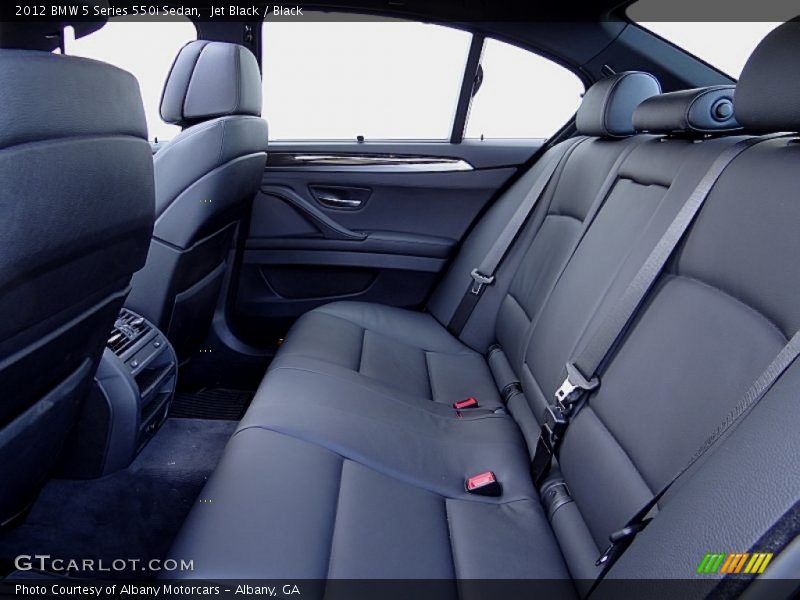 Jet Black / Black 2012 BMW 5 Series 550i Sedan