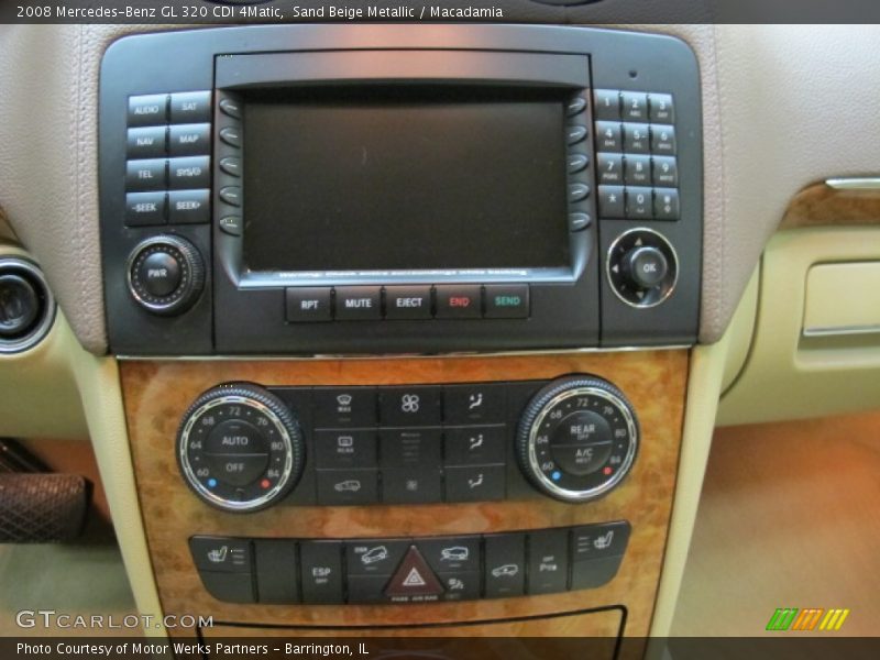 Sand Beige Metallic / Macadamia 2008 Mercedes-Benz GL 320 CDI 4Matic