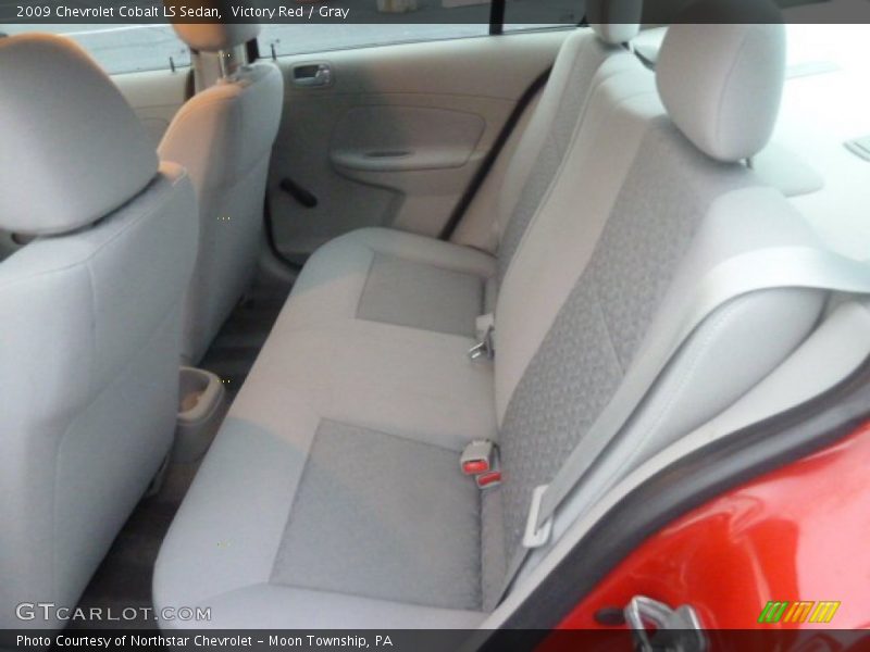 Victory Red / Gray 2009 Chevrolet Cobalt LS Sedan
