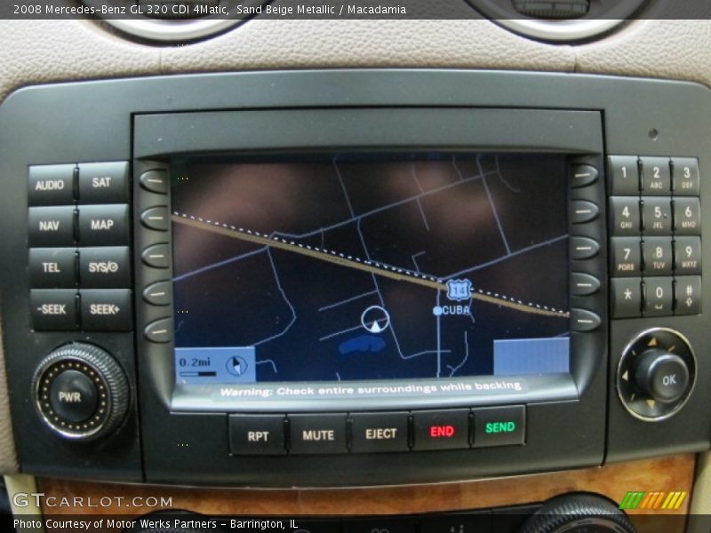 Sand Beige Metallic / Macadamia 2008 Mercedes-Benz GL 320 CDI 4Matic