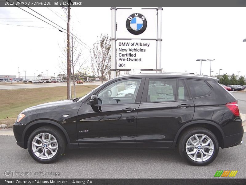 Jet Black / Black 2013 BMW X3 xDrive 28i